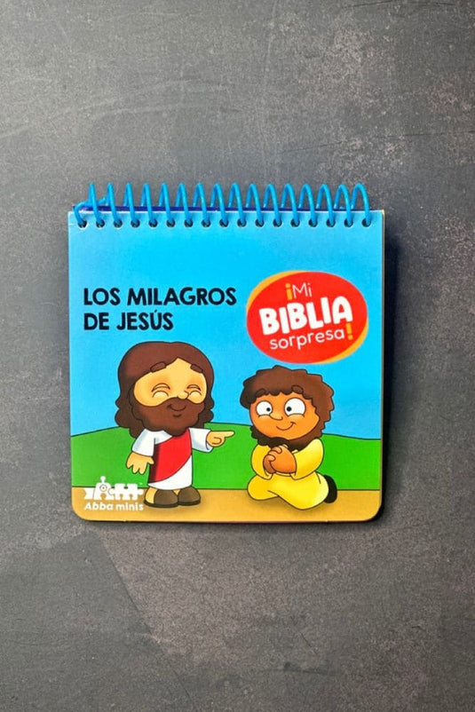 Los milagros de Jesús- Pinta con Agua (Mi Biblia Sorpresa)