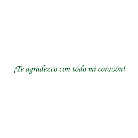 Tarjeta de regalo con sobre interior Muchas Gracias