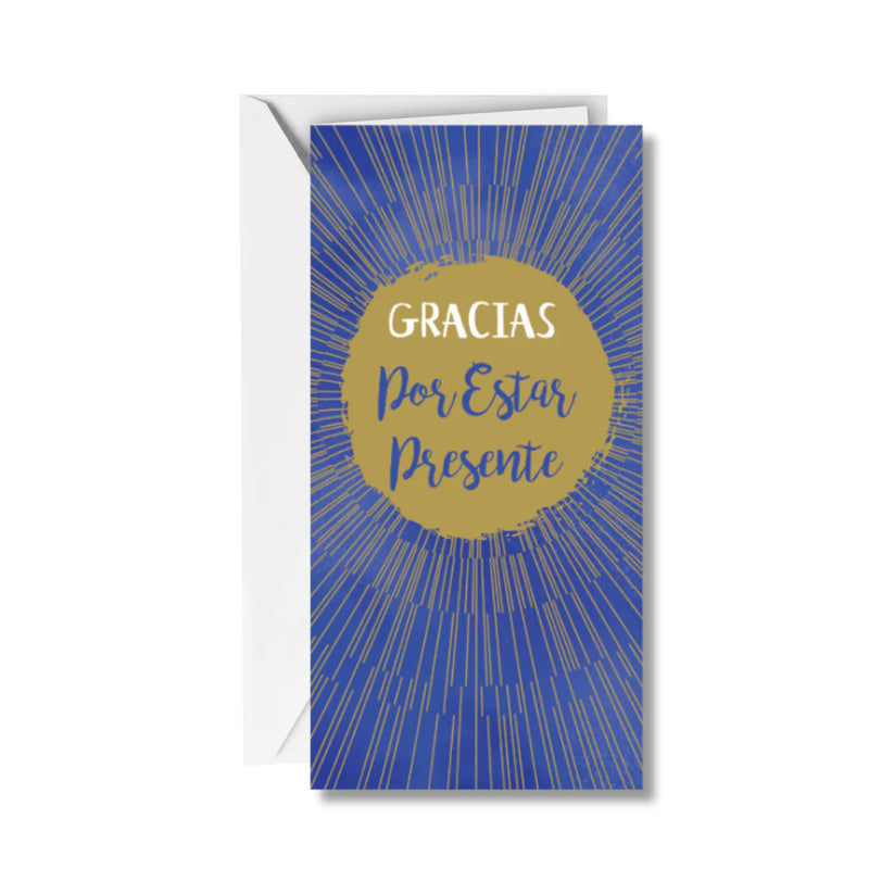 Cargue la imagen en el visor de la galería, Tarjeta de regalo con sobre interior Gracias Por Estar Presente
