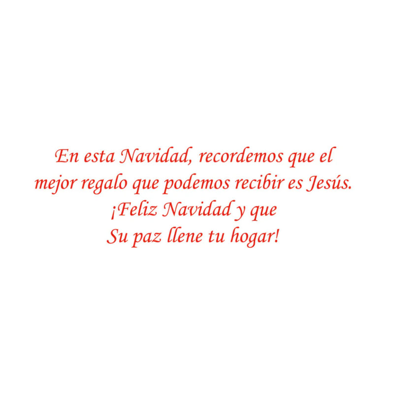 Cargue la imagen en el visor de la galería, Tarjeta de regalo con sobre interior En Esta Navidad Felicidades
