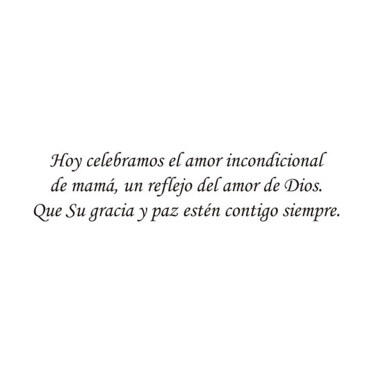 Tarjeta de regalo con sobre interior Mamá, Te Amo
