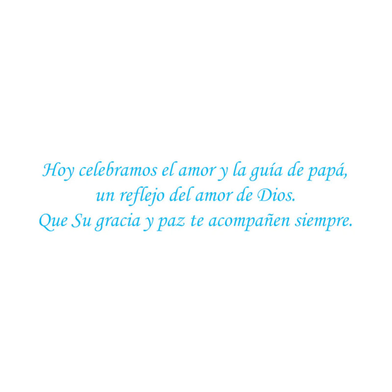 Cargue la imagen en el visor de la galería, Tarjeta de regalo con sobre interior Bendiciones Papá Feliz Día
