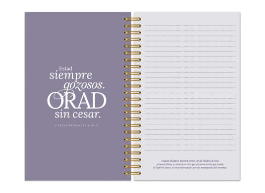 Libreta El poder de la mujer que ora: Una vida de oración