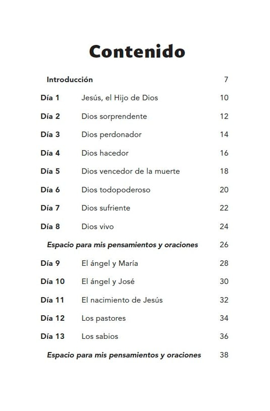 Explora la vida de Jesús, devocionales