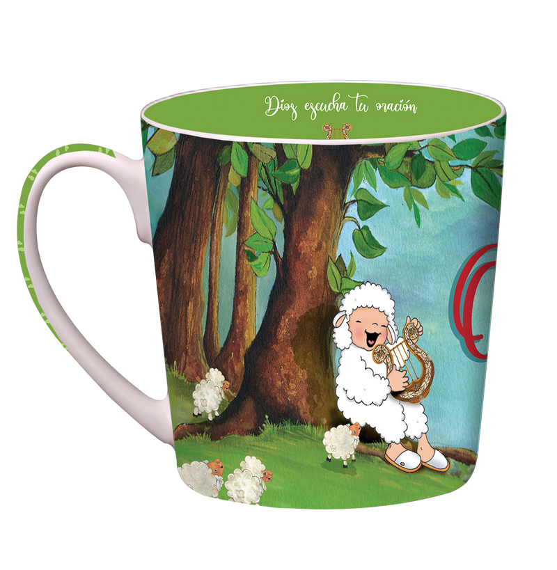 Cargue la imagen en el visor de la galería, Taza ovejitas - Dios escucha tu oración
