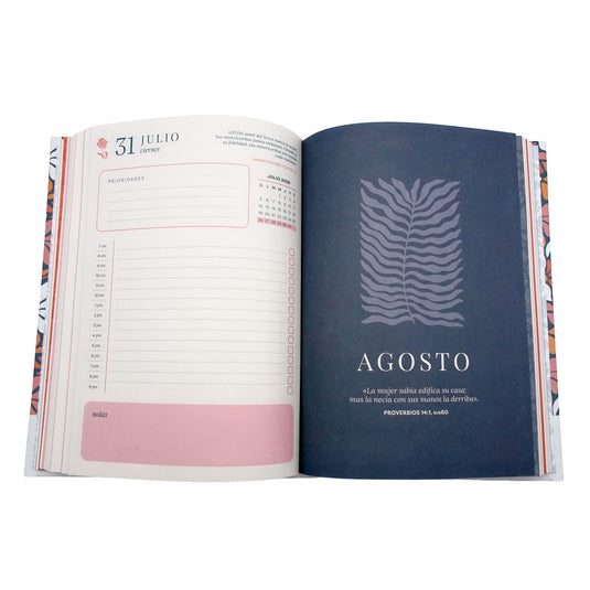 Agendas 2026 Mujeres - Flores