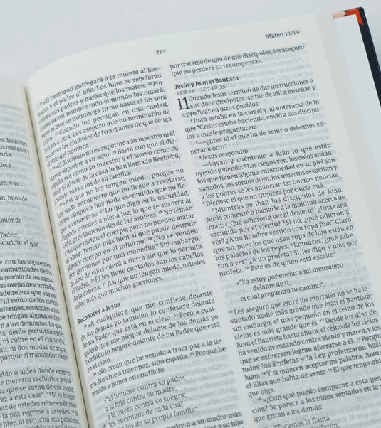 Biblia NVI, Tapa dura azul