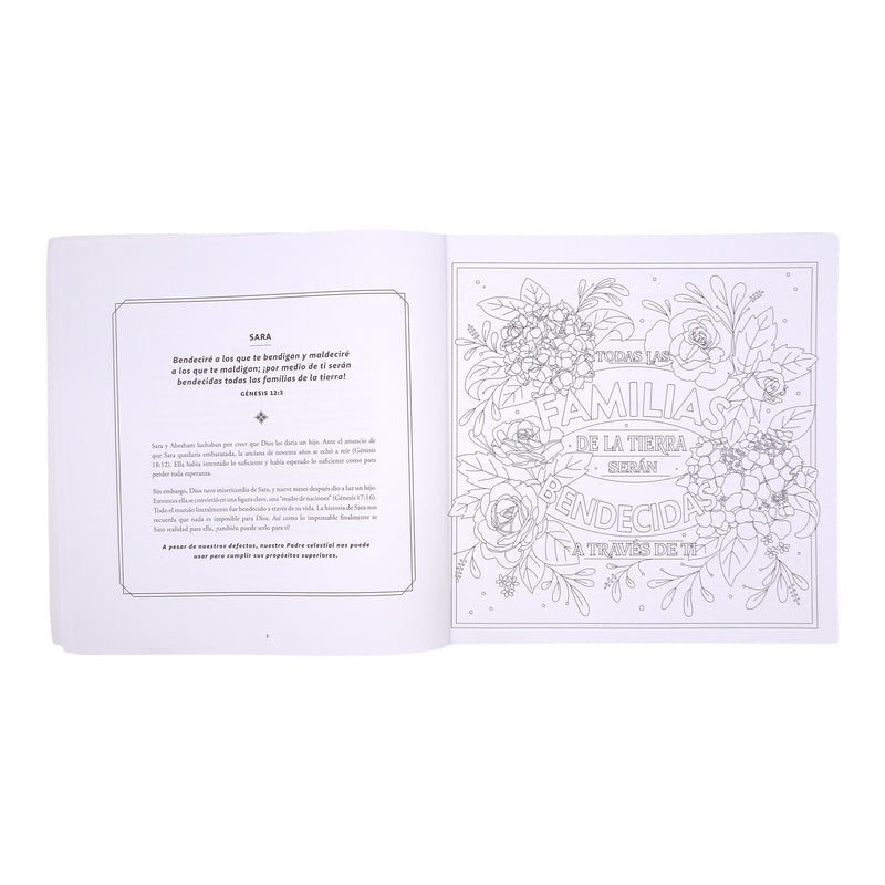Cargue la imagen en el visor de la galería, Las mujeres de la Biblia nos hablan. Libro para colorear
