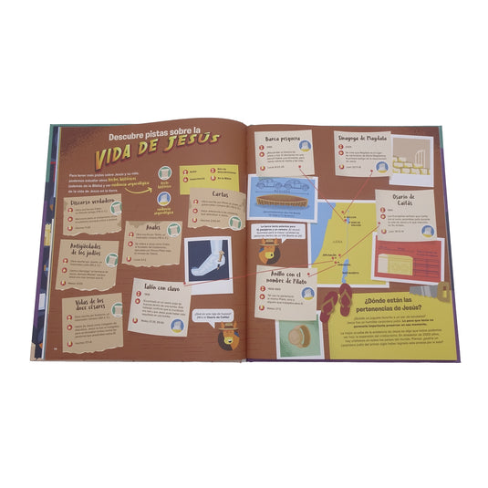 Biblia infográfica para niños- Guía épica a Jesús
