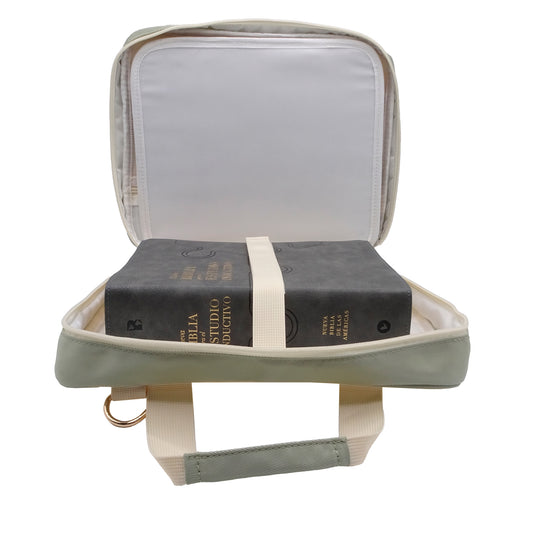 Estuche grande para Biblia tonos verde