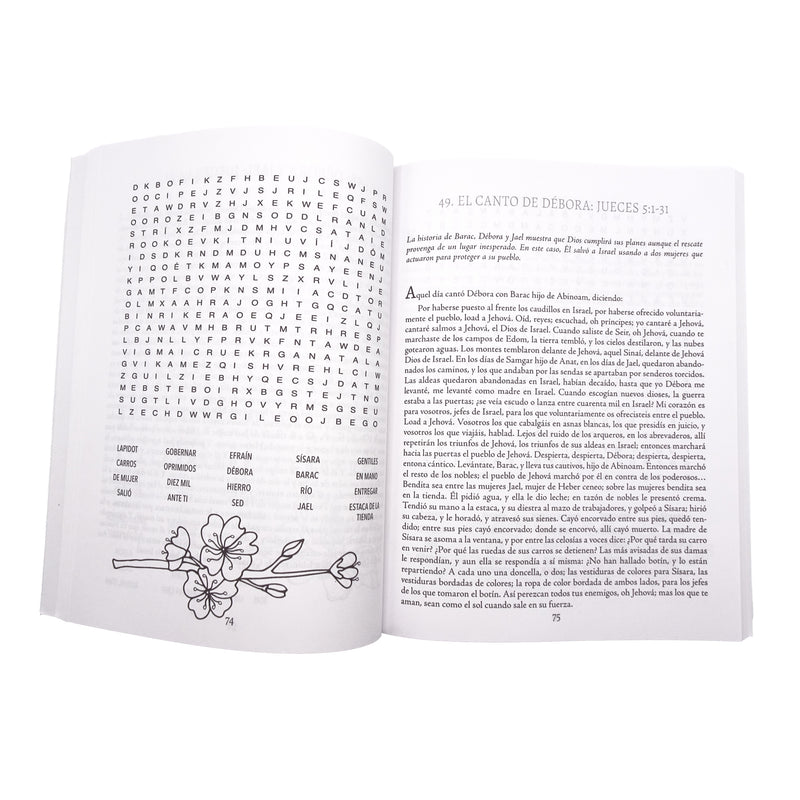 Cargue la imagen en el visor de la galería, Sopas de letras Mujeres de la Biblia: Letra grande
