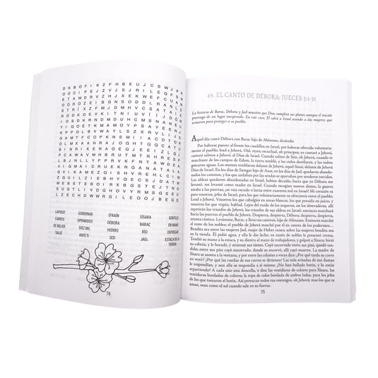 Sopas de letras Mujeres de la Biblia: Letra grande