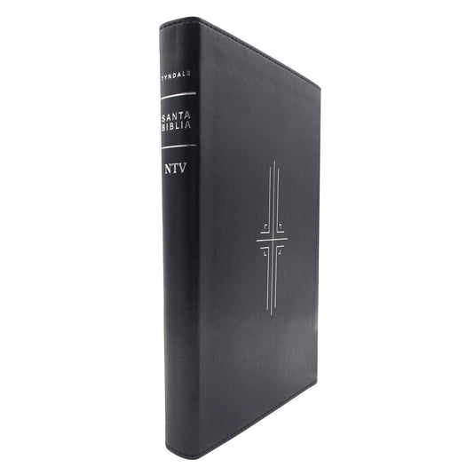 Biblia ultrafina NTV, con Filament, imitación piel negro