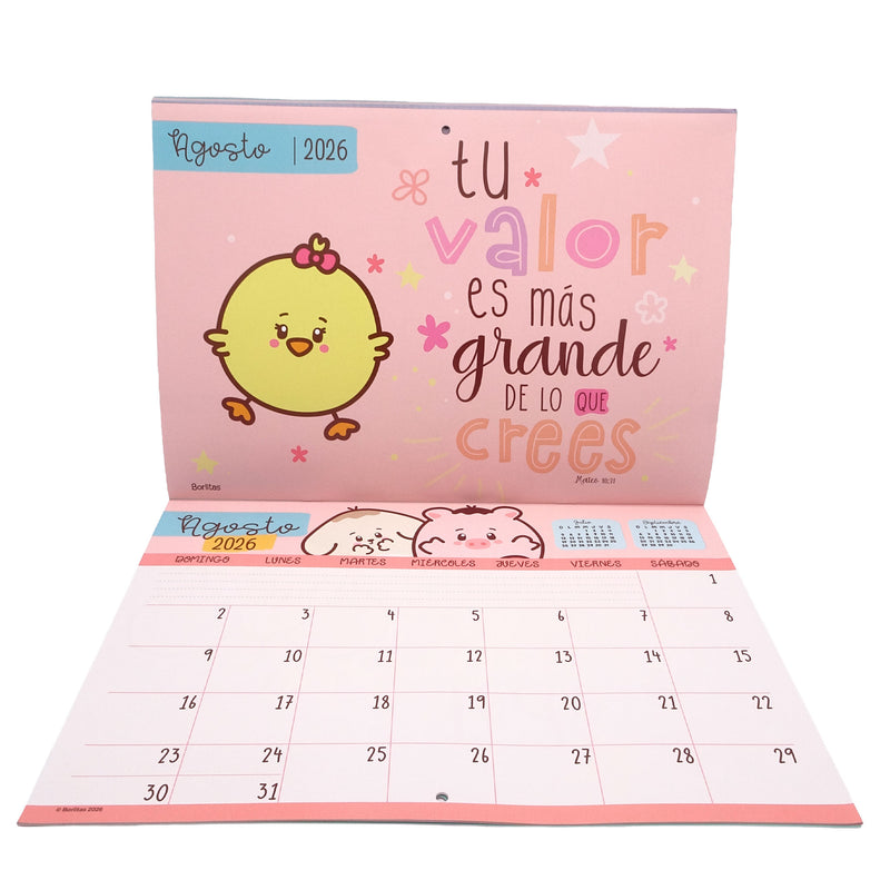 Cargue la imagen en el visor de la galería, Calendario Borlitas 2026
