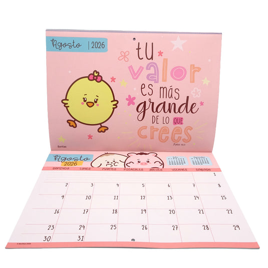 Calendario Borlitas 2026