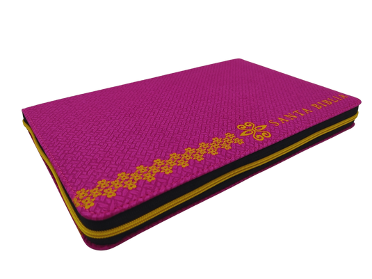 Santa Biblia NTV, Edición zíper (SentiPiel Fucsia)