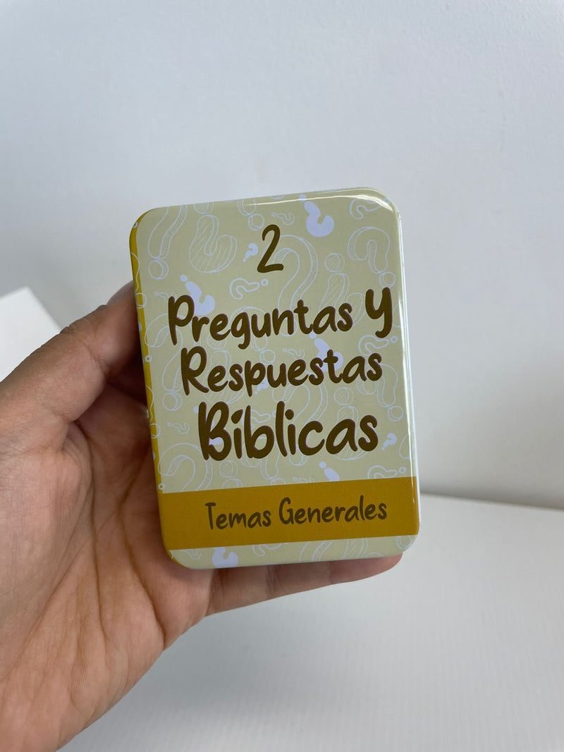 Cargue la imagen en el visor de la galería, Preguntas y respuestas bíblicas- Caja metálica 2: Temas Generales
