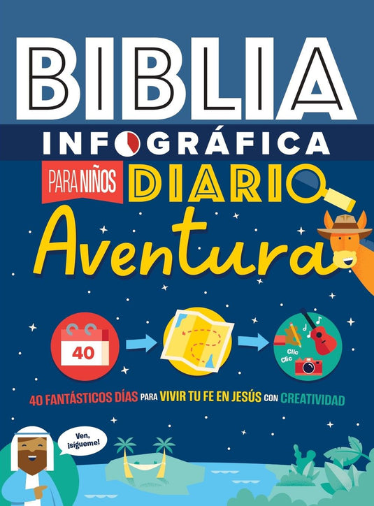 Biblia infográfica para niños: Diario aventura