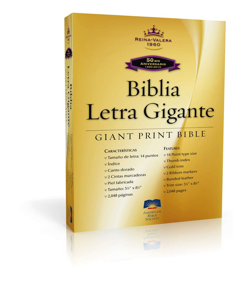 Cargue la imagen en el visor de la galería, Biblia RVR 1960, Letra Gigante, Piel fabricada negra
