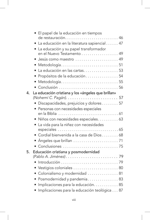 Educación cristiana transformadora