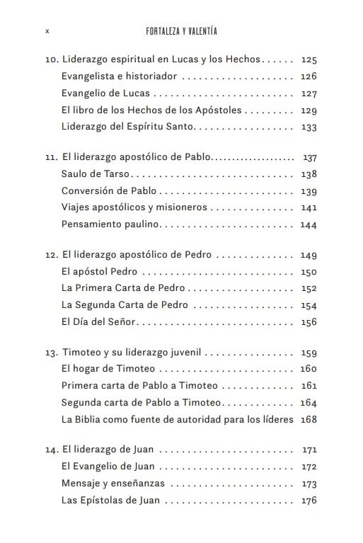 Fortaleza y valentía: Introducción al liderazgo bíblico y transformador