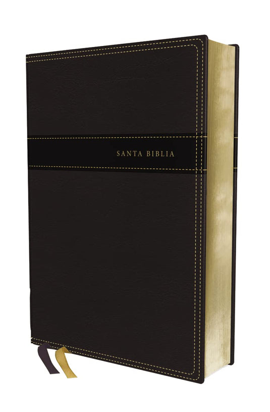 Santa Biblia NVI, Revisión 2022, Ultrafina, Letra Gigante, Leathersoft Negro