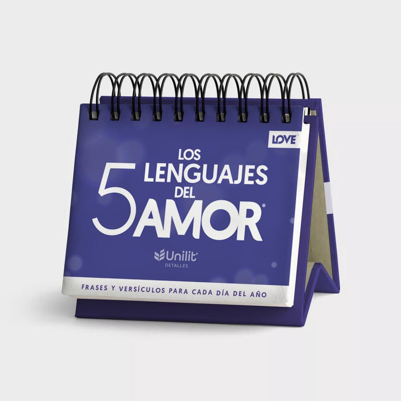 Cargue la imagen en el visor de la galería, Calendario perpetuo «Los 5 lenguajes del amor»
