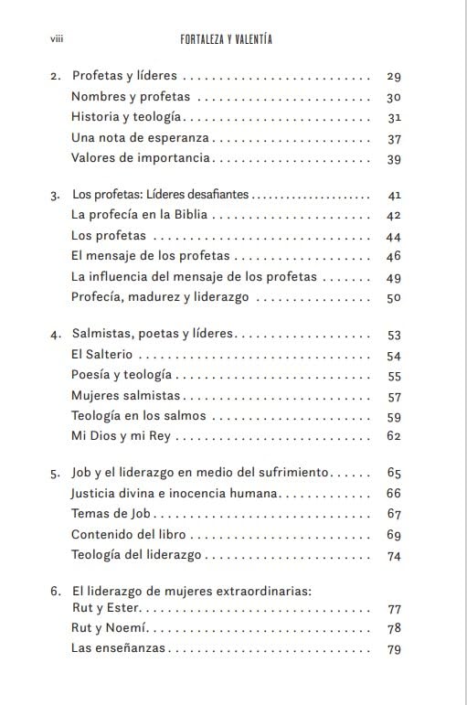 Fortaleza y valentía: Introducción al liderazgo bíblico y transformador