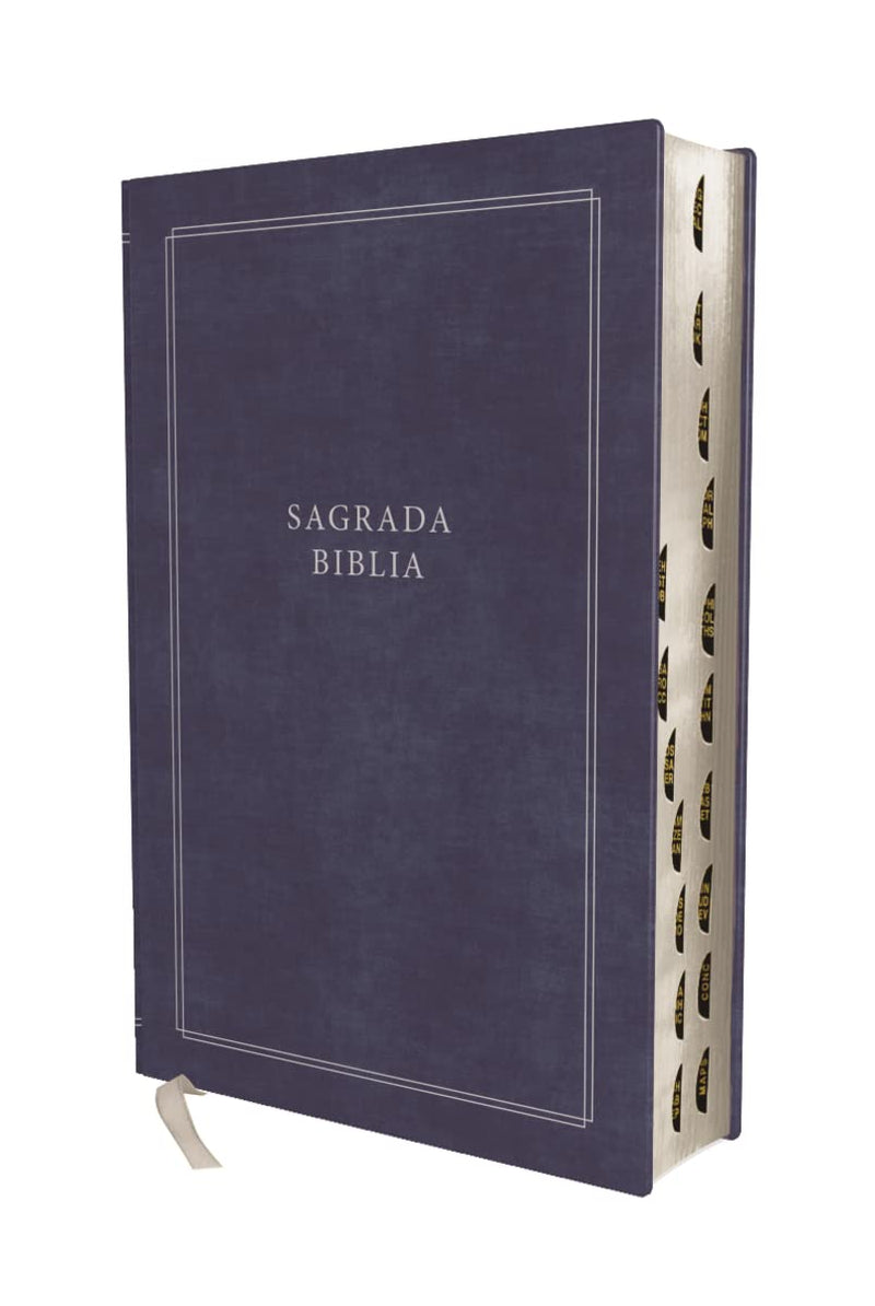 Cargue la imagen en el visor de la galería, Biblia Católica Regalos y Ceremonias, con Índice, Tapa dura azul
