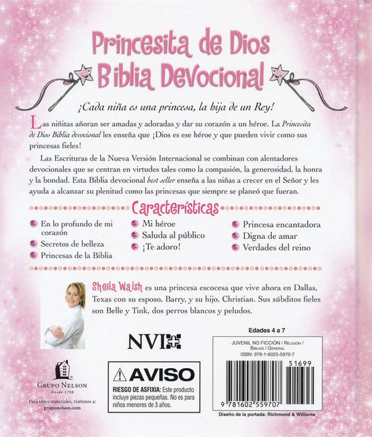 Princesita de Dios Biblia devocional