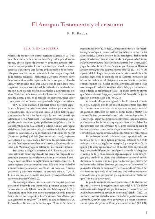Comentario Bíblico Bruce: Antiguo y Nuevo Testamento