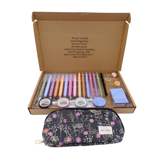 Kit de Estudio Bíblico Bloom in the Bible – 48 Piezas Mr Pen