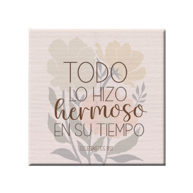 Cargue la imagen en el visor de la galería, Cuadro Todo lo hizo hermoso
