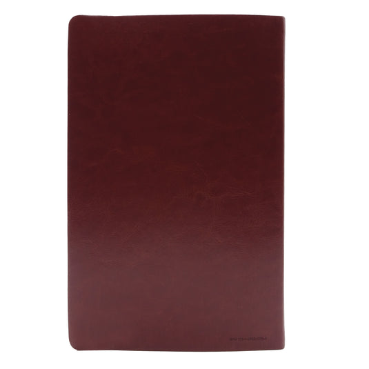 Bilingual Bible / Biblia bilingüe NLT/NTV, imitación piel café