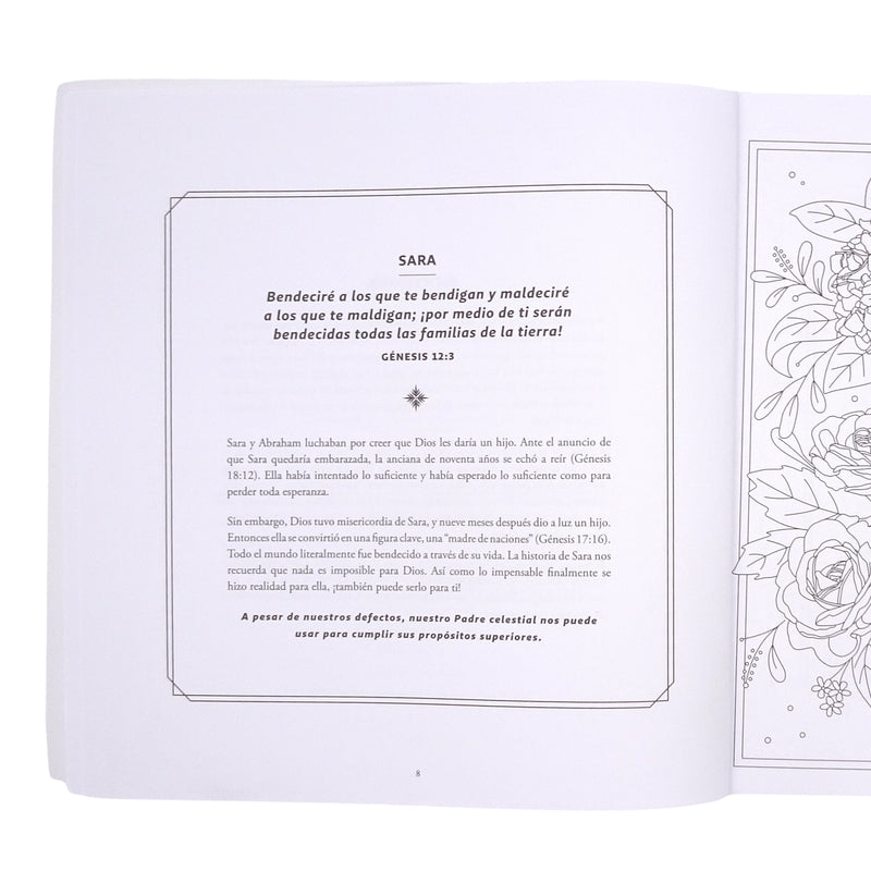Cargue la imagen en el visor de la galería, Las mujeres de la Biblia nos hablan. Libro para colorear
