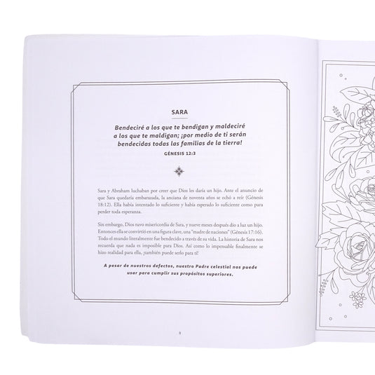 Las mujeres de la Biblia nos hablan. Libro para colorear