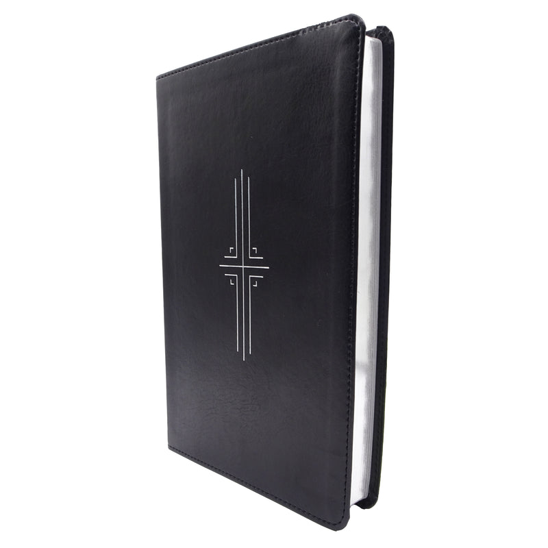 Cargue la imagen en el visor de la galería, Biblia ultrafina NTV, con Filament, imitación piel negro
