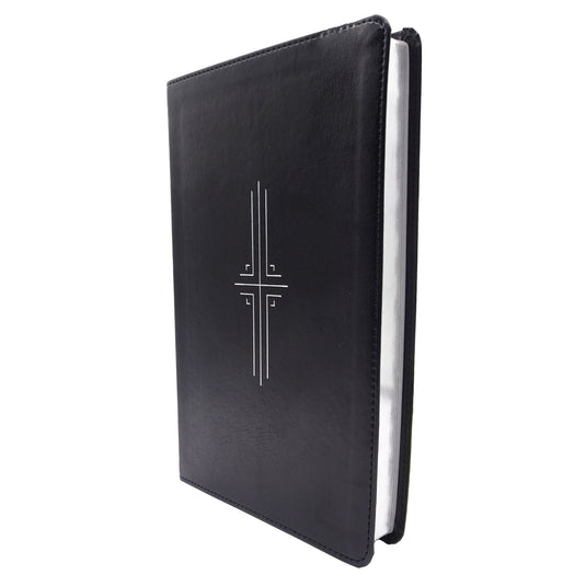 Biblia ultrafina NTV, con Filament, imitación piel negro