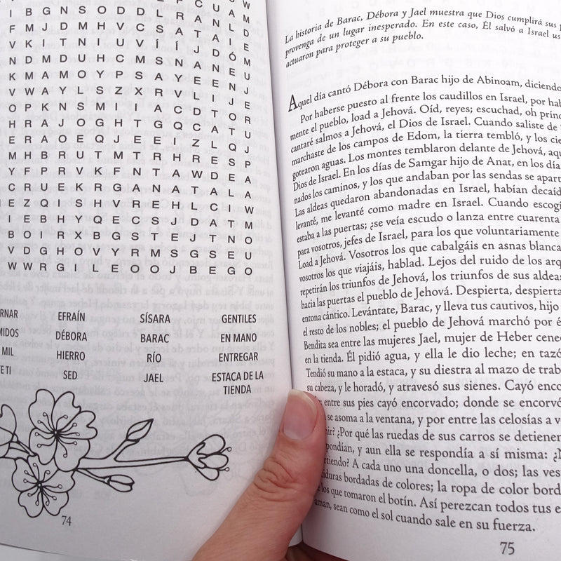 Cargue la imagen en el visor de la galería, Sopas de letras Mujeres de la Biblia: Letra grande
