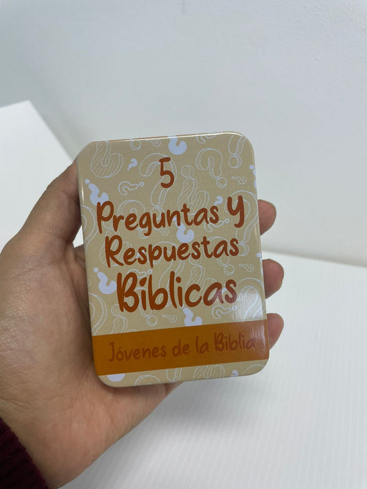 Preguntas y respuestas bíblicas- Caja metálica 5: Jóvenes de la Biblia