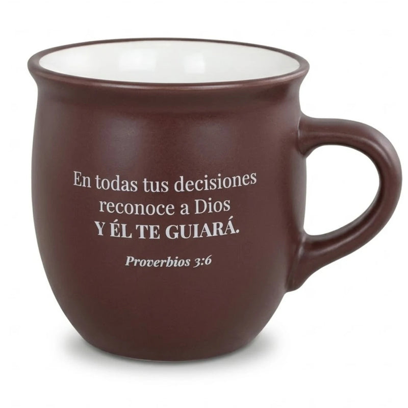 Cargue la imagen en el visor de la galería, Taza Victoria: Él te guiará - Proverbios 3:6
