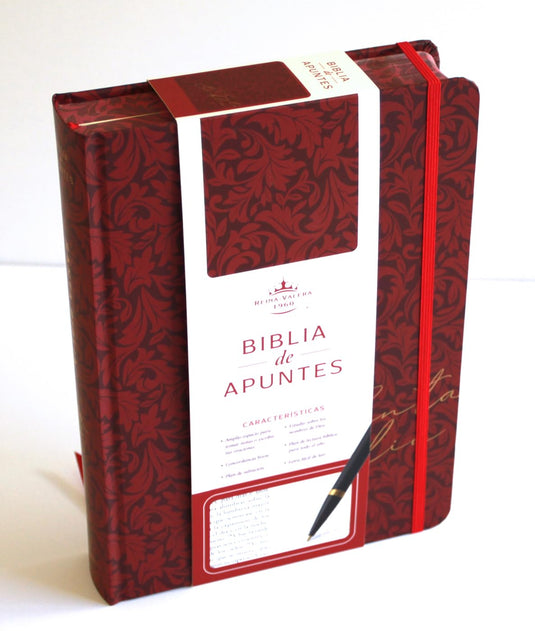 Biblia de Apuntes RVR 1960, Tapa dura vino
