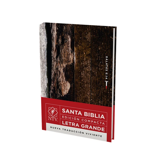 Santa Biblia NTV, Edición Compacta, Letra Grande, Gálatas 6:14