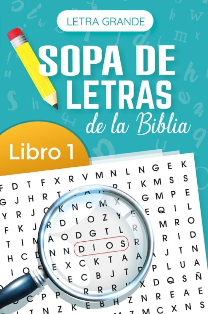 Cargue la imagen en el visor de la galería, Sopa de letras de la Biblia, Letra Grande, Libro 1
