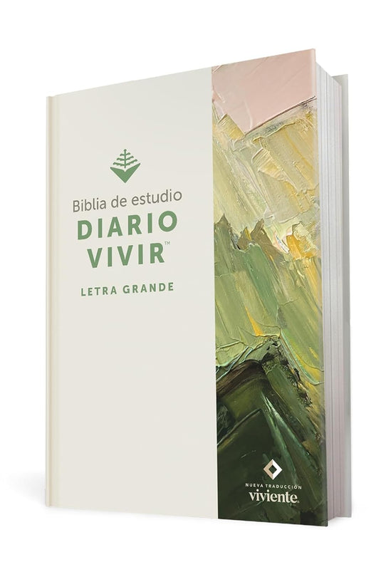 Biblia de estudio del diario vivir NTV, Letra Grande, Tapa dura