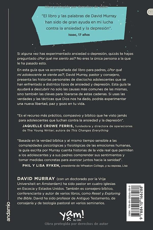 ¿Por qué me siento así?: Una guía para adolescentes sobre cómo liberarse de la ansiedad y la depresión