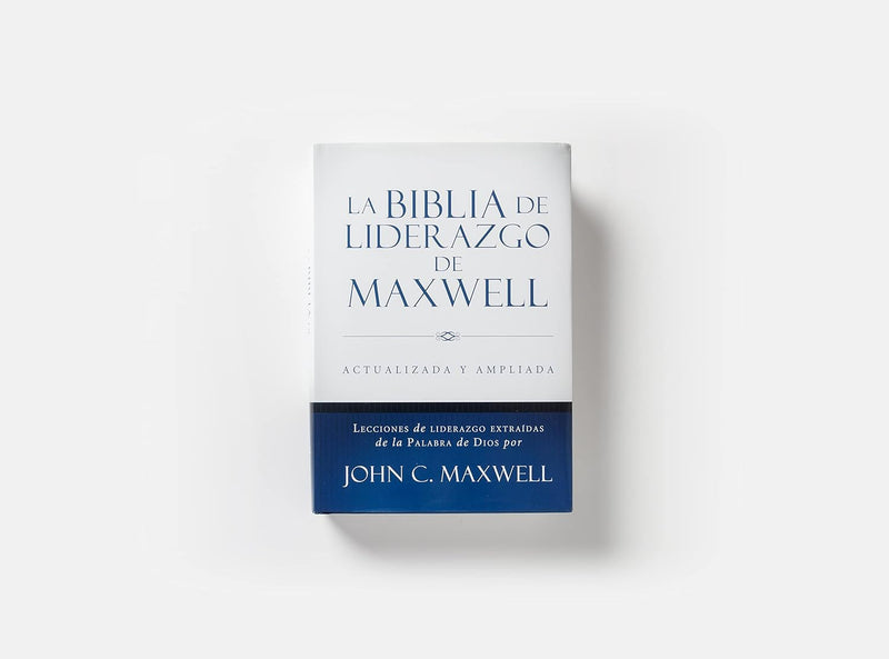 Cargue la imagen en el visor de la galería, Biblia de Liderazgo de Maxwell RVR 1960, Tamaño Manual. tapa dura
