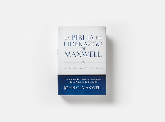 Biblia de Liderazgo de Maxwell RVR 1960, Tamaño Manual. tapa dura