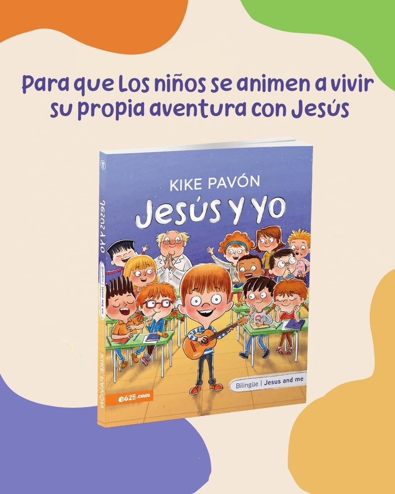 Cargue la imagen en el visor de la galería, Jesús y yo (Jesus and Me) Serie Bilingüe para niños
