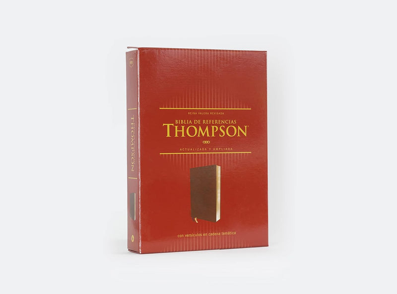 Cargue la imagen en el visor de la galería, Biblia de Referencia Thompson RVR, Leathersoft café
